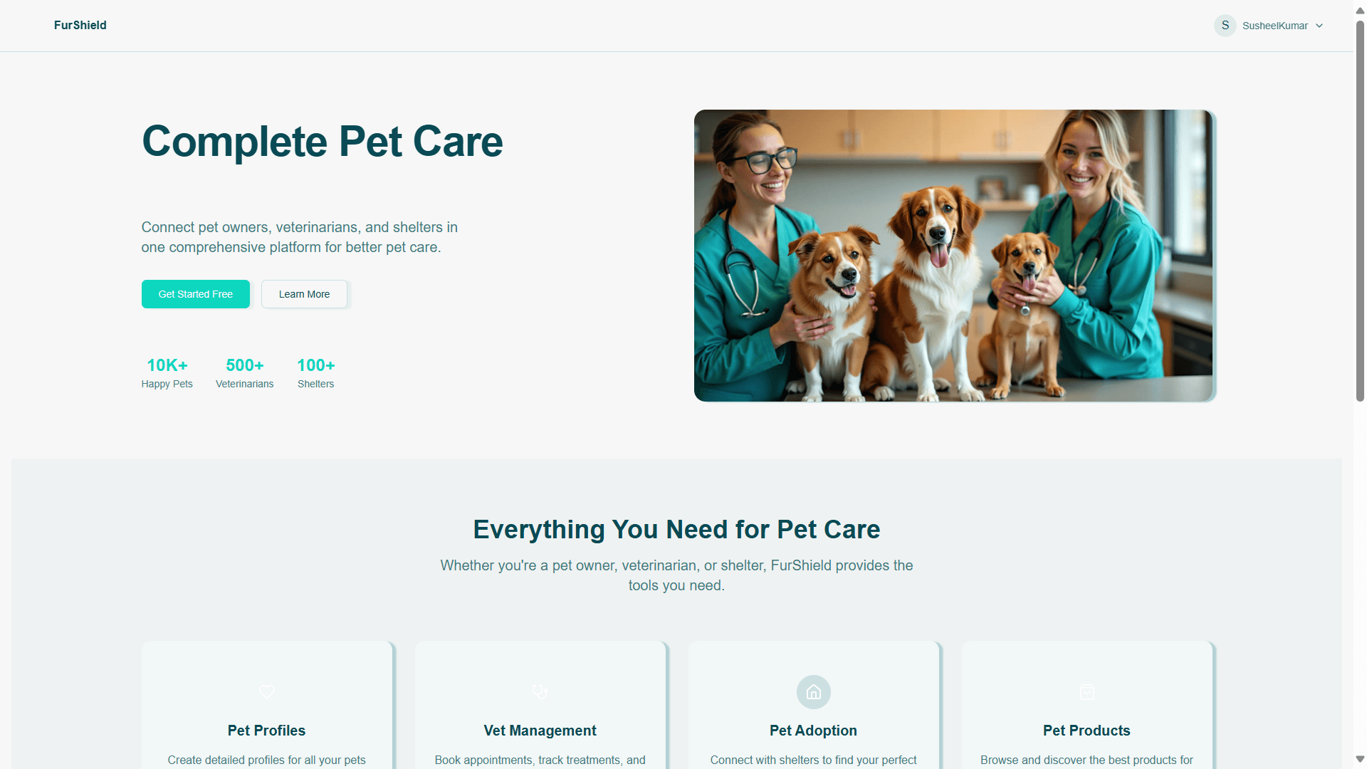 FurShield – Pet Care & Management Platform